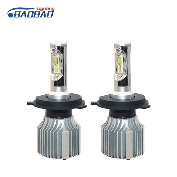 лампы Горячая супер белая светодиодные фары H1 H4 H13 9005 9006 36 Вт 12 В 24 4000LM H7 h4 автомобиля