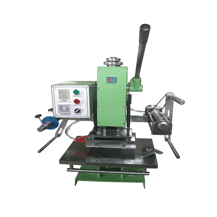 large pressure  Manual highest market share Leather Hot stamping machine
