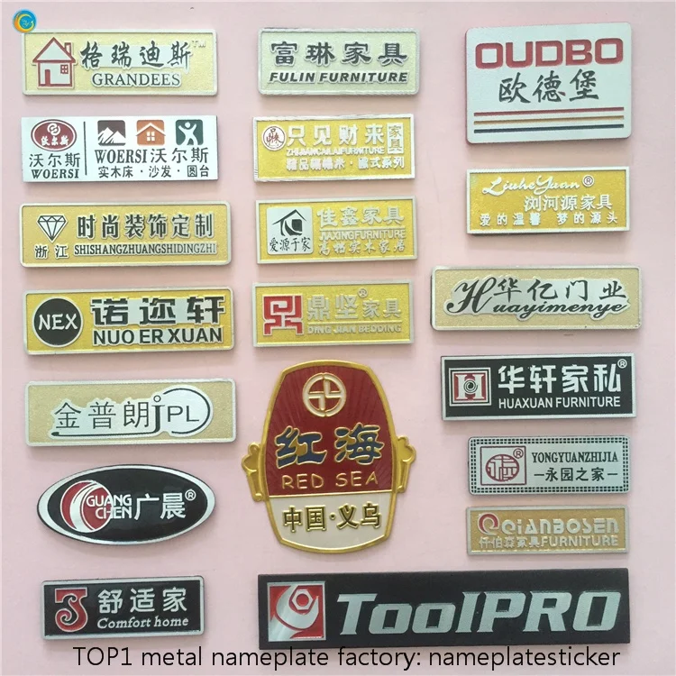 
metal badges 