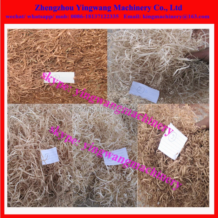 Small wood wool shaver machine