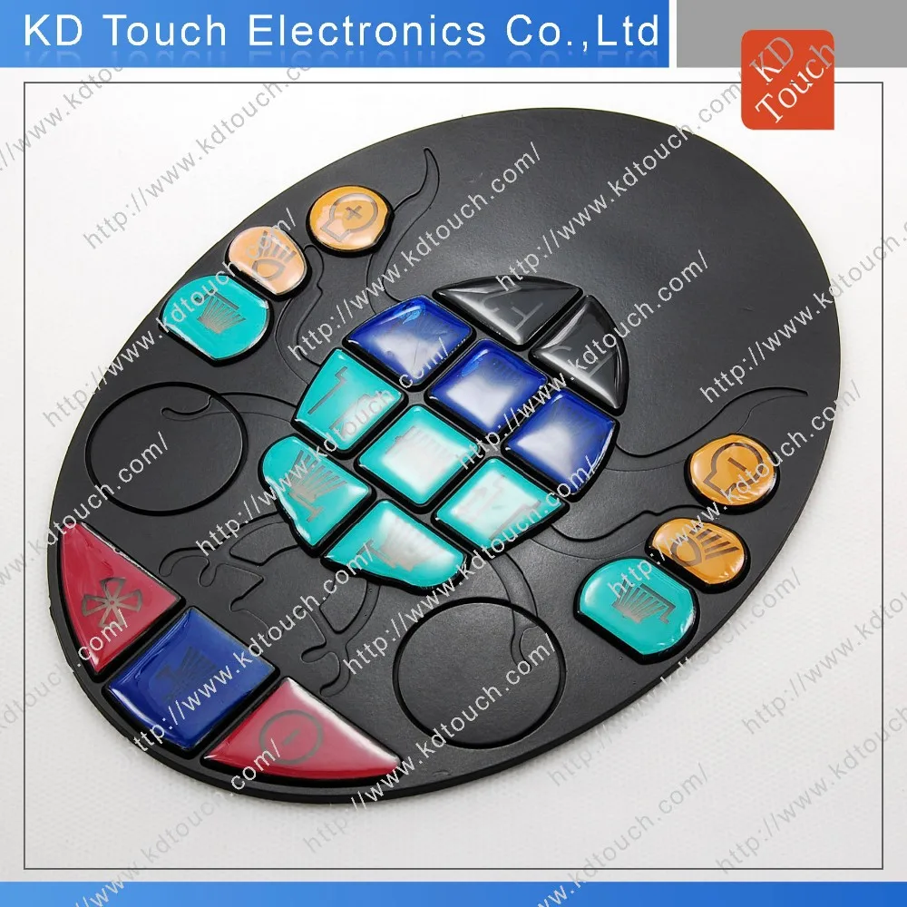 Резиновый кнопочный переключатель клавиатуры Memebrane