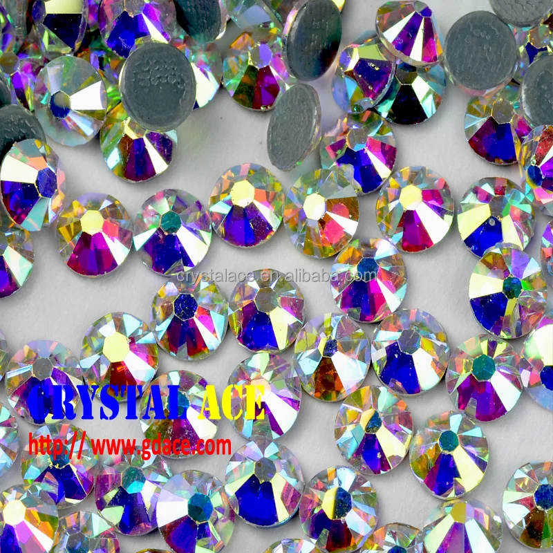 Best quality austrian ss20 clear AB rhinestone hotfix
