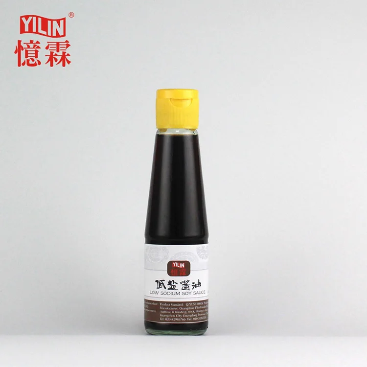 200ml low sodium soy sauce for dipping sushi & sashimi