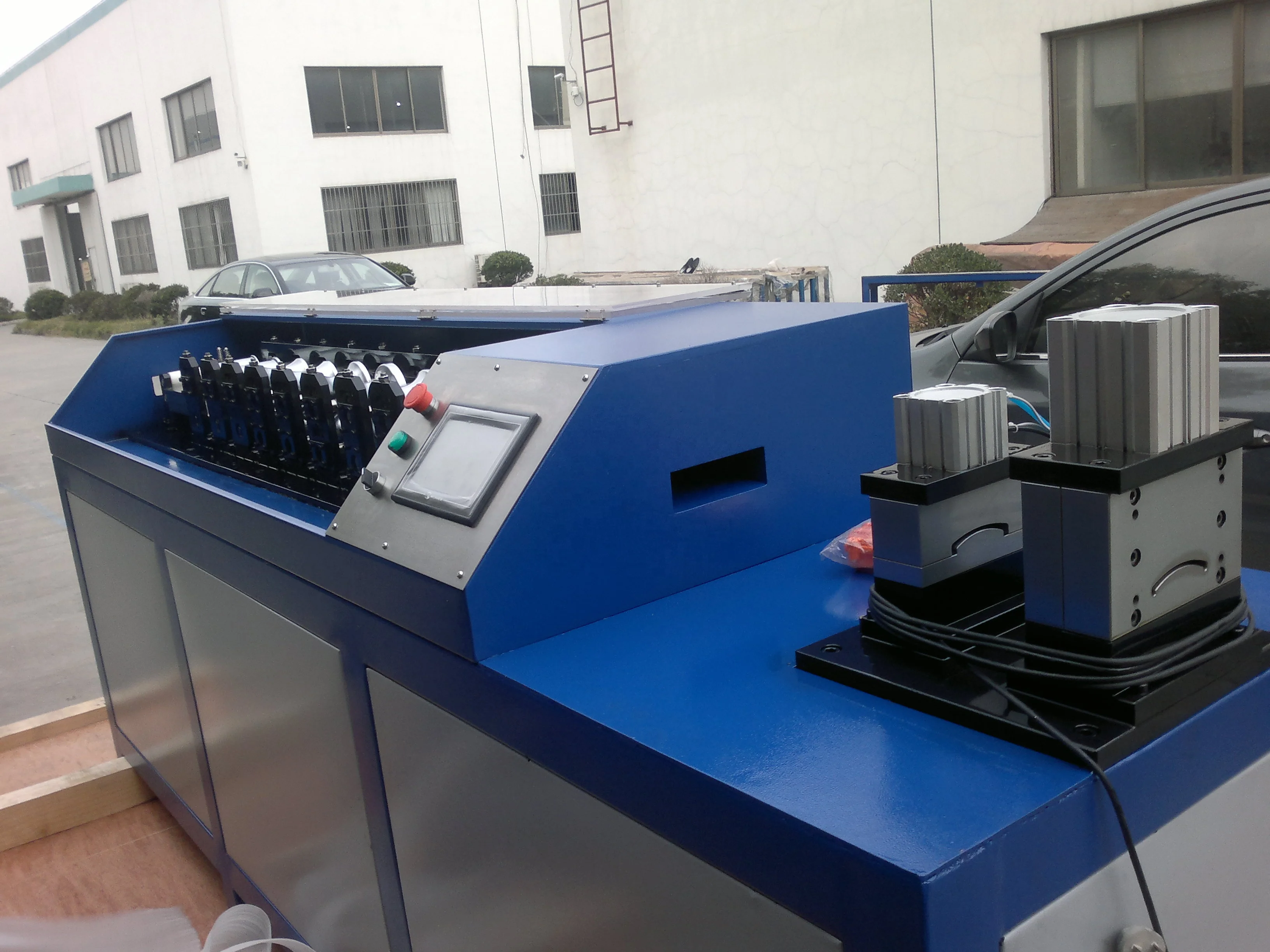 
BoFeng CR80 outdoor exterior aluminum venetian blinds FULLY AUTOMATIC forming punching and cutting machines 
