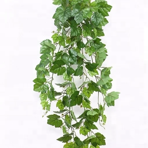 Home Office Outdoor Indoor Decor Artificial Greenery Ivy Garland Leaf Felt Garland