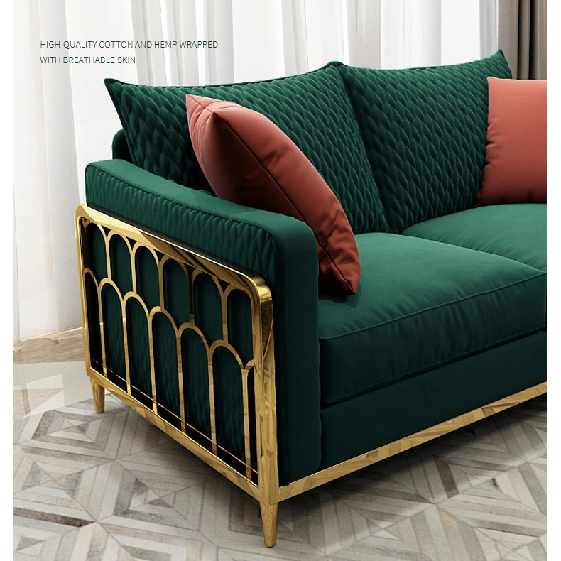 Luxury Throne Royal Wedding Sofa Furniture Set Home Furniture Fabric Bedroom Carton Paper Modern Living Room Sofa  3 Years