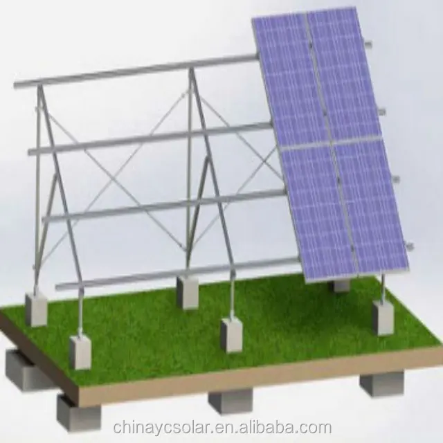 Home 5kw on grid solar panel power system with all equipment and convenient design