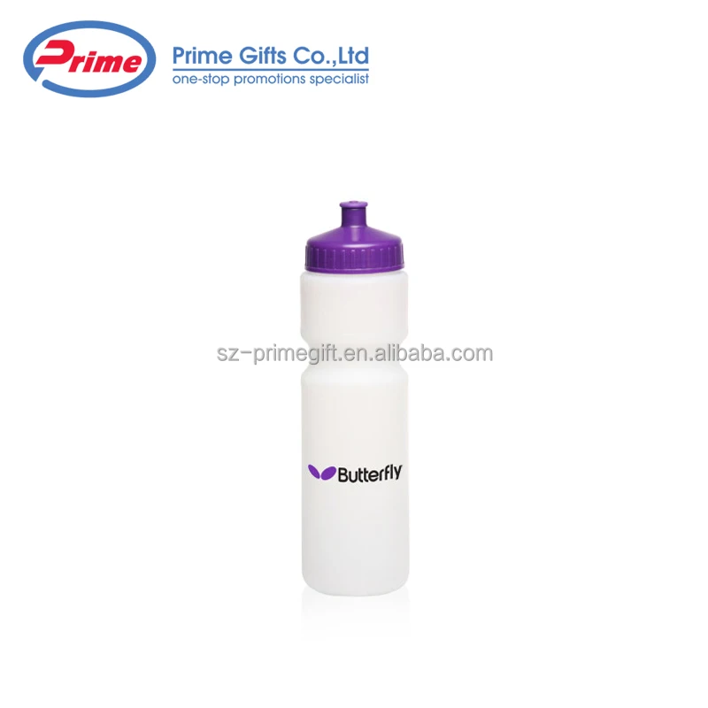 Factory Supply Plastic Sports Water Bottle with Push bottle