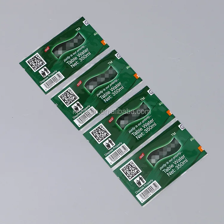 Custom printed shrink sleeve labels for mineral water bottles packaging