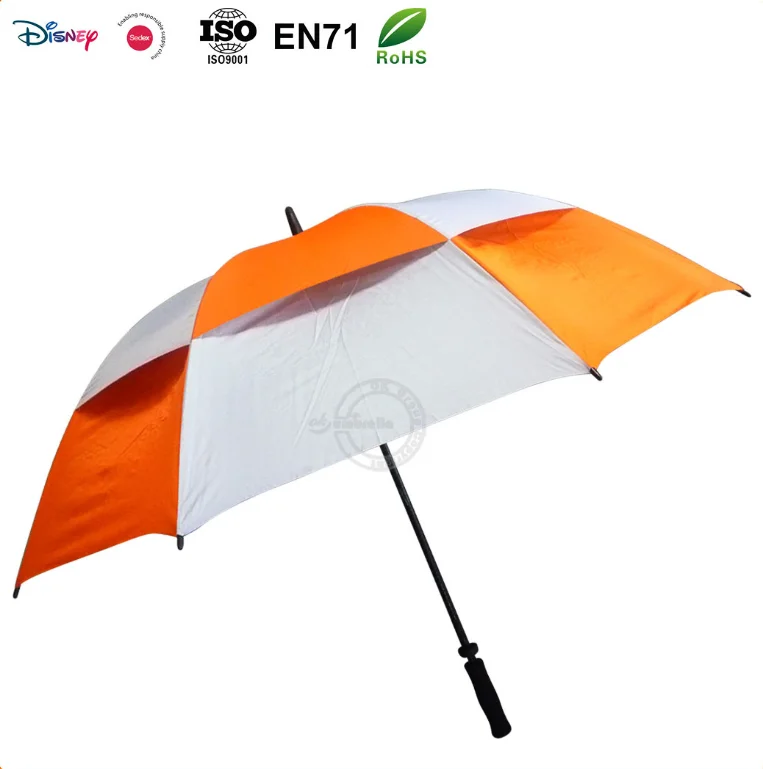 Ok Umbrella Full body large size gold umbrella double canopy UV protection sports umbrella