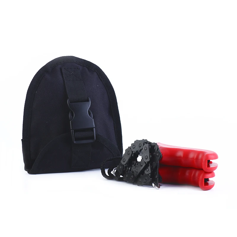 Карманная цепная пила для кемпинга, ручная пила для резки дерева