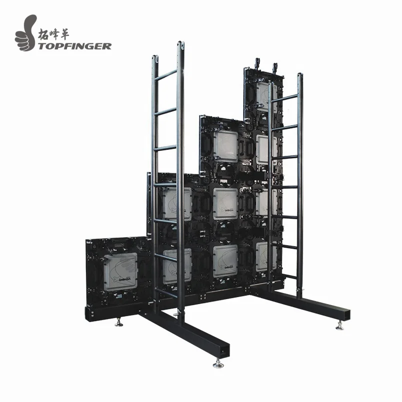 Quick Installation Aluminum Indoor Led Wall Screen Ground Support System