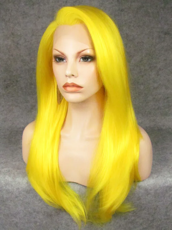 Fashion Synthetic Wigs, Cheap Synthetic wigs, Silky Straight Synthetic Wigs for Drag Queen