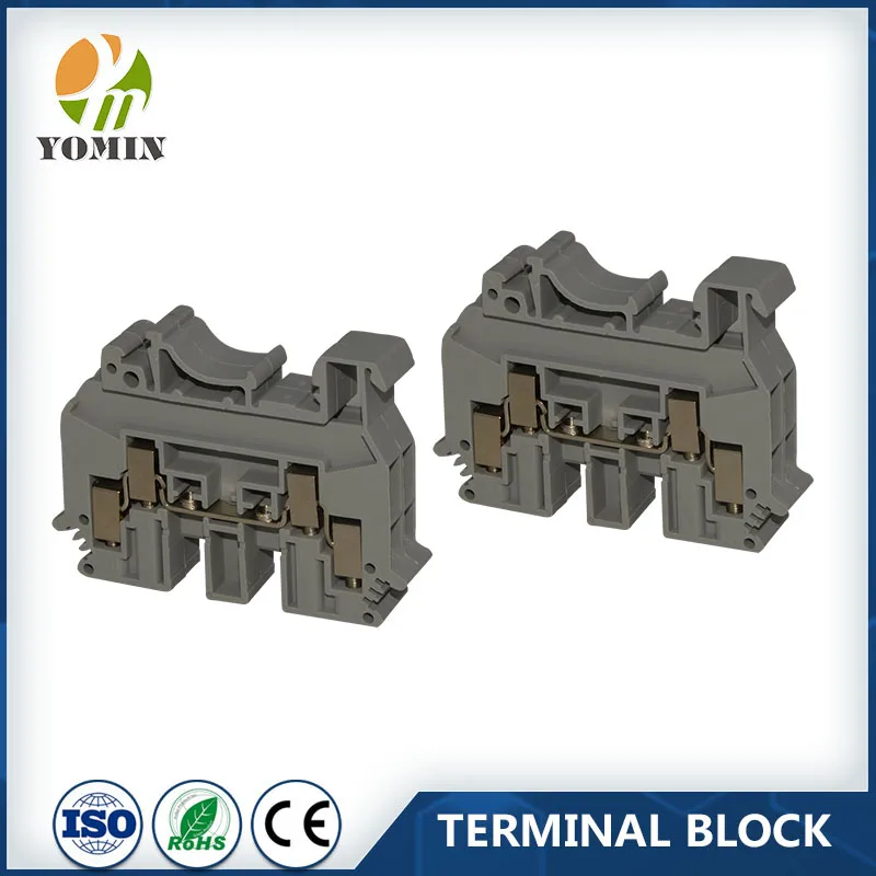 China Manufacturer Supply Terminal Block Connector Electric Terminal Block UDK4 Series YOMIN