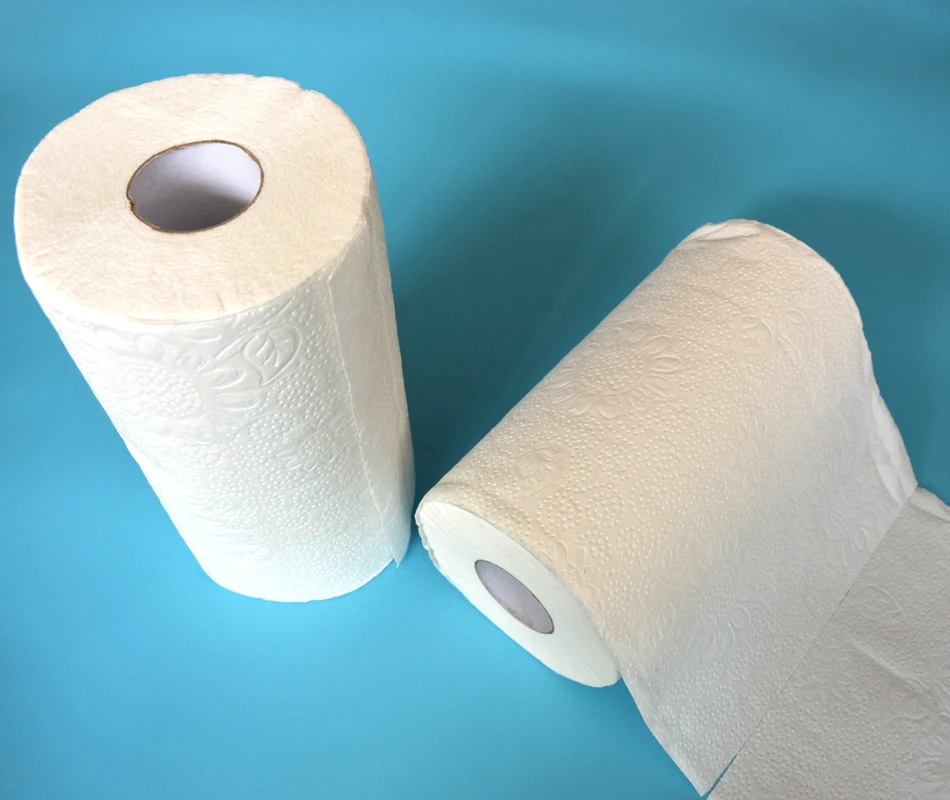 Очистка Jumbo для кухнных бумажных полотенец катушка кухонный рулон бумажного полотенца