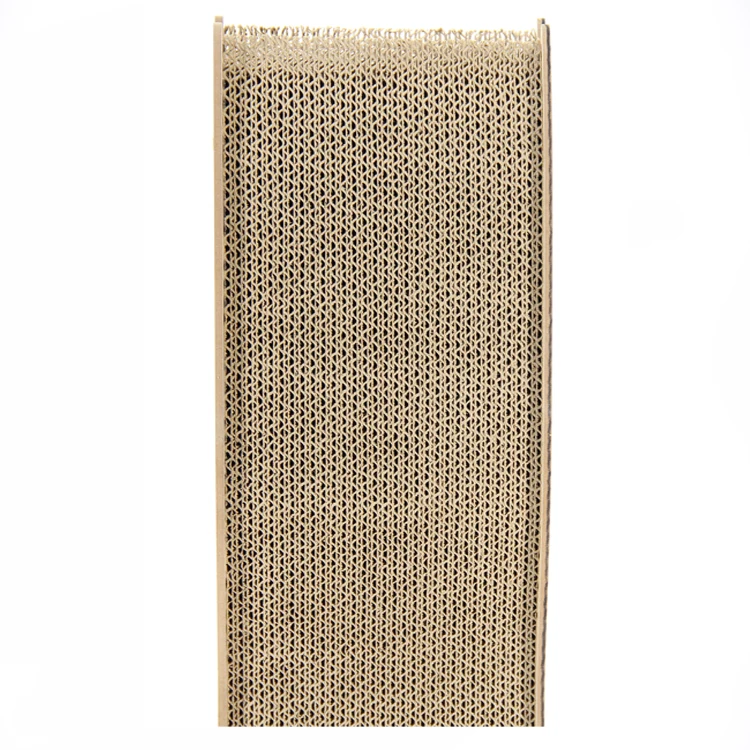 Деревянная Когтеточка из гофрированного картона в комплекте с Кошачьей Мятой