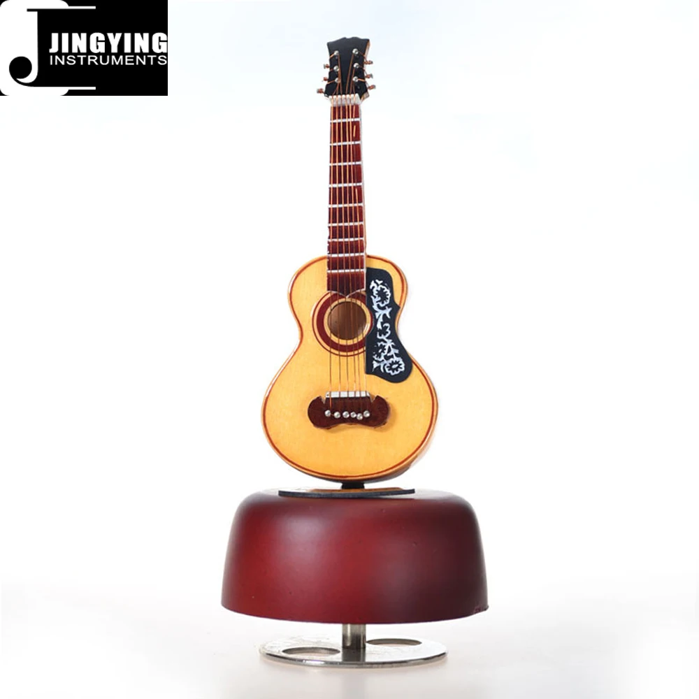 Wholesale Music Box Series, Mini Musical Instruments Model with Rotating Music Box