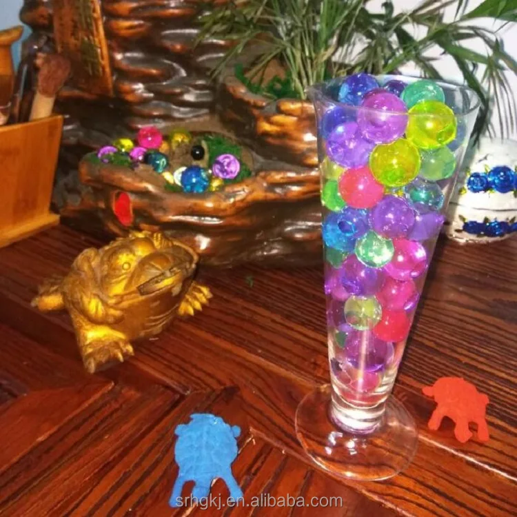 
ShuRun chemical whole sale crystal soil Magic growing round Cooling gel 