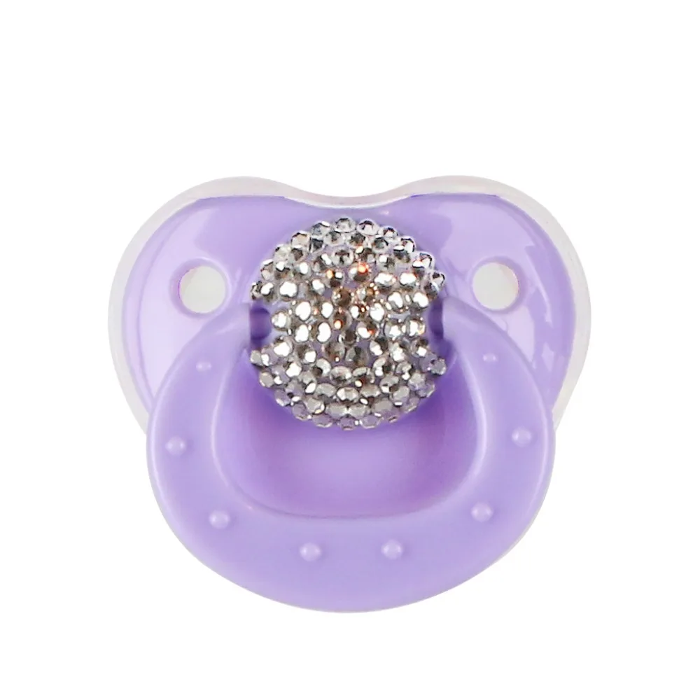New Design Baby Pacifier Toys Luxurious Baby Soother With Diamond