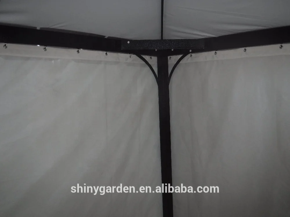 3x4m Deluxe High-grade Aluminum Frame Gazebo Aluminum, Gazebo 3x4