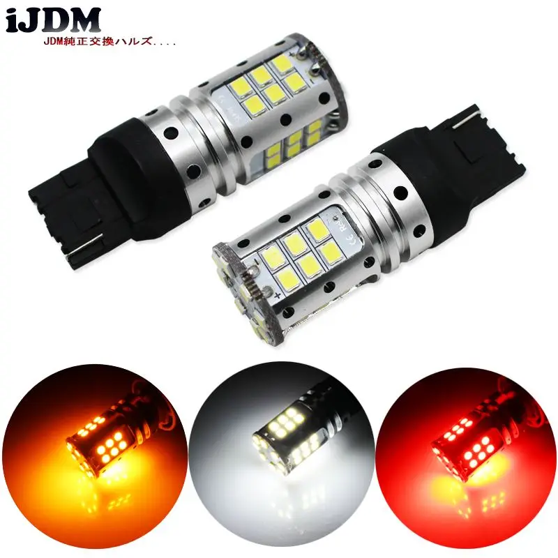 
7440 LED Canbus T20 W21W WY21W 7440 3030 LED For car Auto Brake Reverse Lamp DRL Rear Parking Bulb 