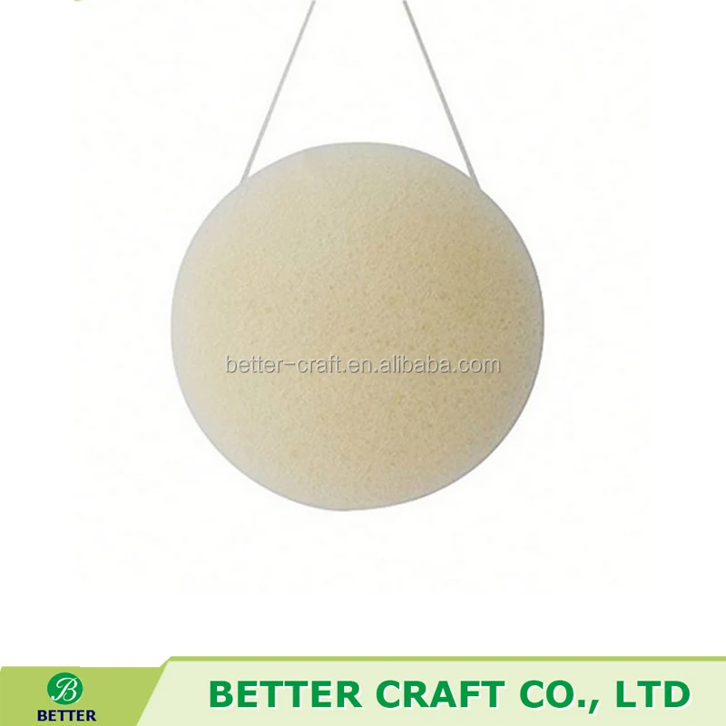 Оптовая продажа, 100% натуральный органический уголь, фирменная Коньячная губка для лица