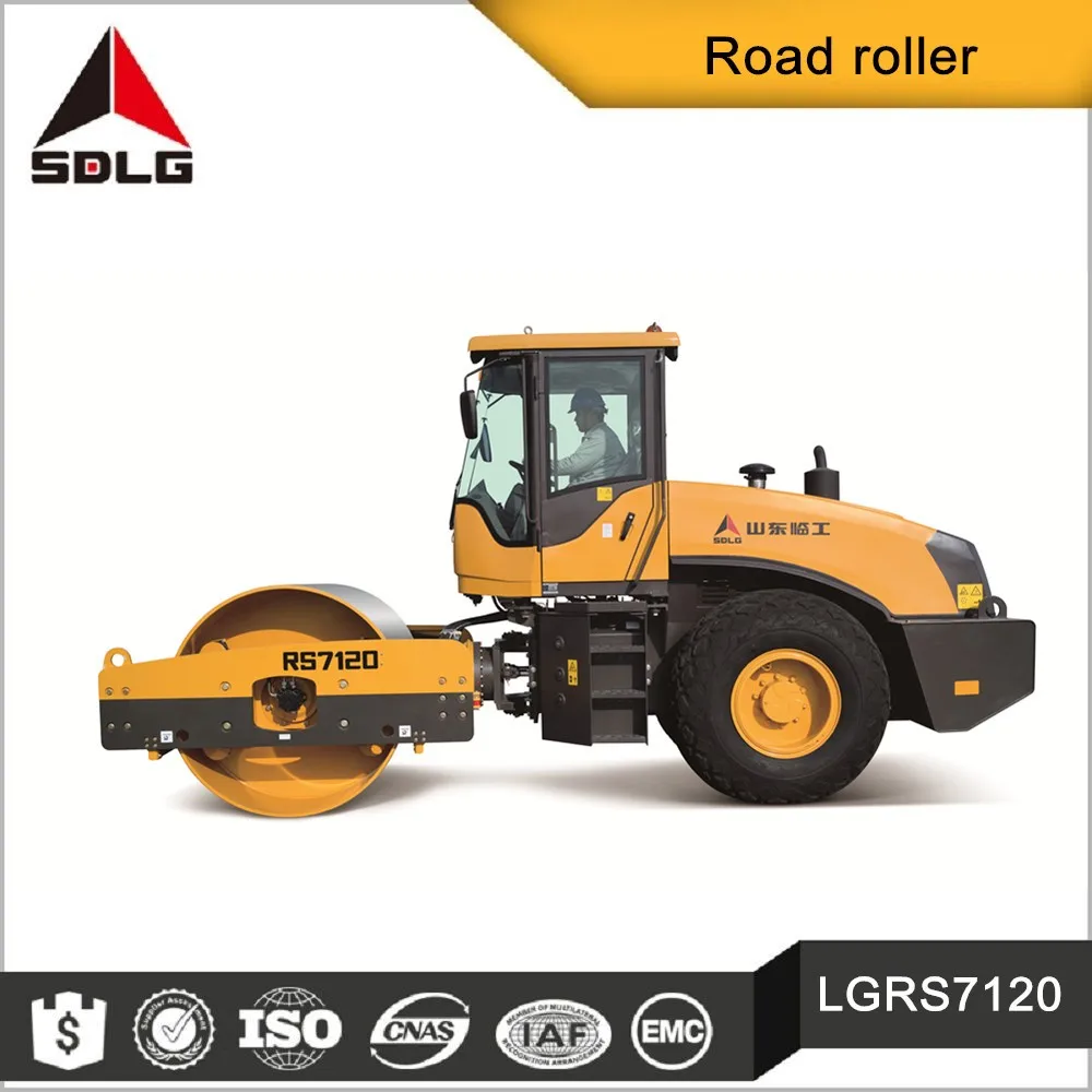 SDLG RS7120 china cheap road construction tools soil compactor price  road roller 12 tons for sale