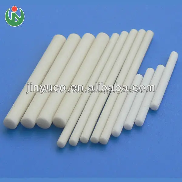 высокий чисто промышленных износостойкость огнеупорные материалы полированной корунд глинозема керамический стержень