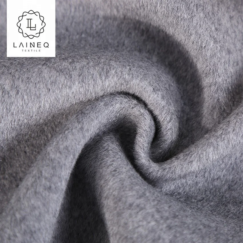 STOCK SUPER SOFT Double Faced 100% Wool Fabric for Winter Clothing