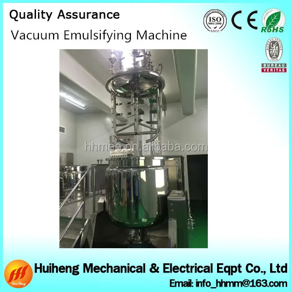 Нержавеющая сталь вакуум эмульгатор mxier тюбик зубной пасты making machine