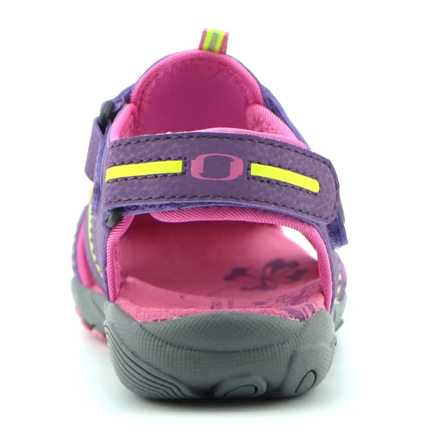 New kids hiking closed toe sandals