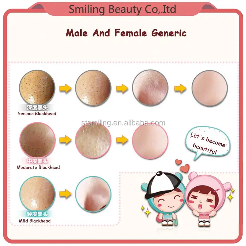 Маска для лица BIOAQUA 3 в 1, экспорт, набор для глубокой очистки пор, удаления черных точек