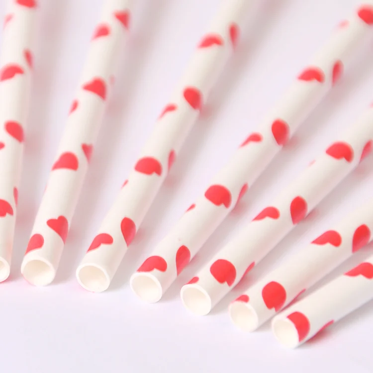 Biodegradable paper straws packaging printing logo custom paper straws package organic straws