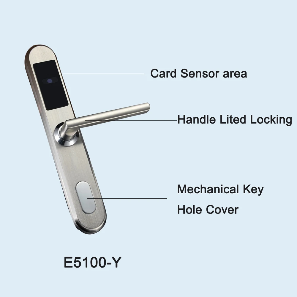 
Goodum European style electronic card hotel door lock 
