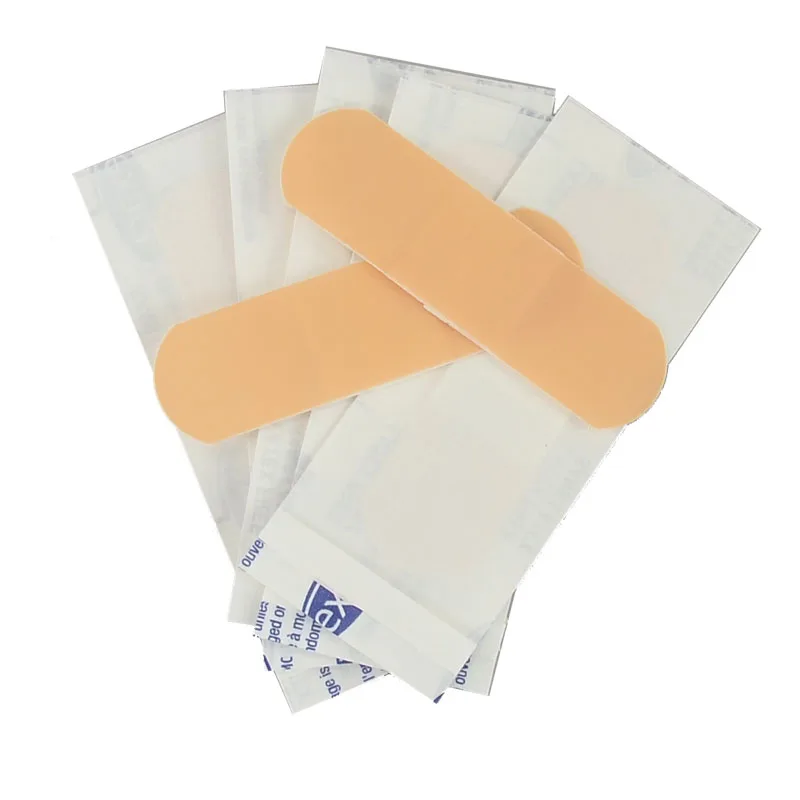 Wholesale promotional skin colored  pe waterproof adhesive woundplast band-aid