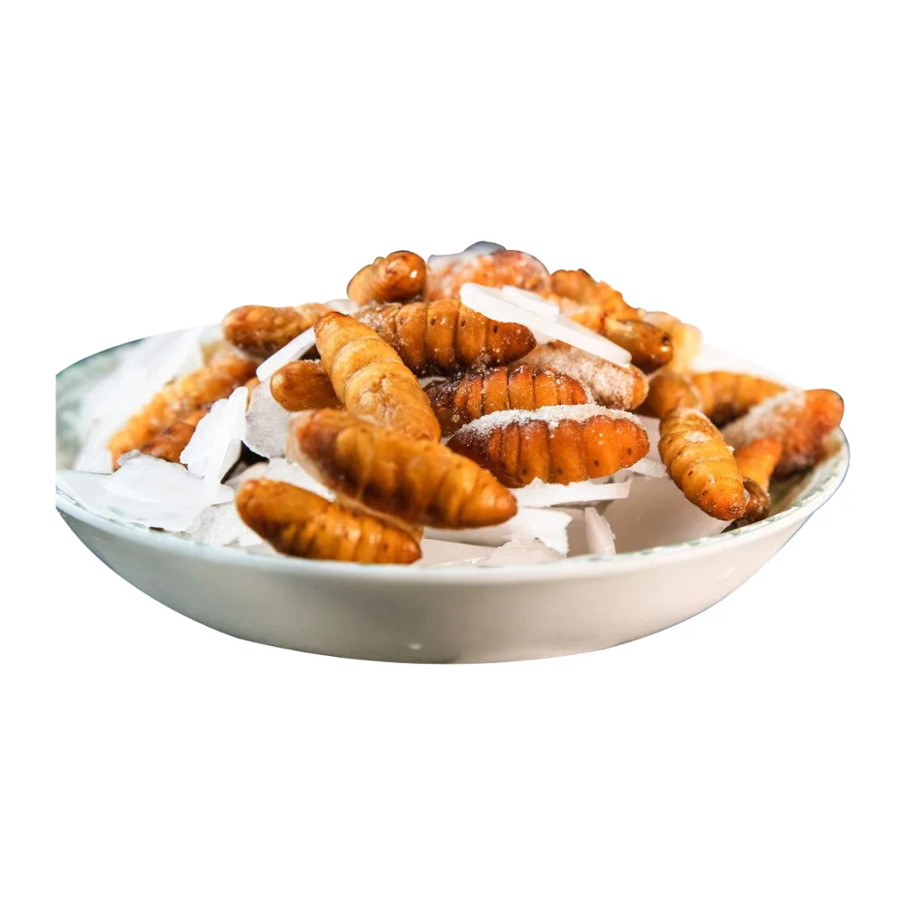 
Frozen IQF silkworm 