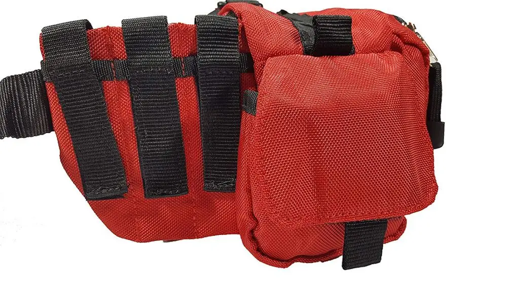 Rugged First Aid Kit Bag Medical Waist Bag Emergency Rescue First Aid Fanny Pack with High Quality