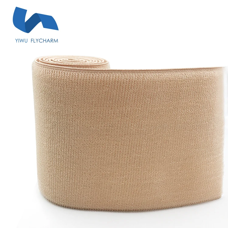 Yiwu factory high quality cheap price  5cm 10cm elastic valcro unnapped loop  tape