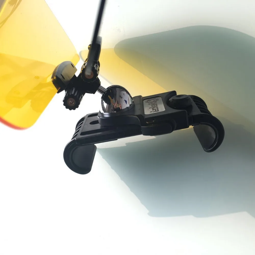 
have fixed support in the car auto sun shading board car sun visor 