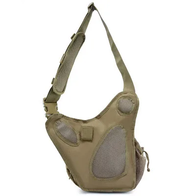 Teens Hiking Tactical Sling Bag Chest Rakshak,hunting polyester tactical bag waist,tactical chest rig bag for men