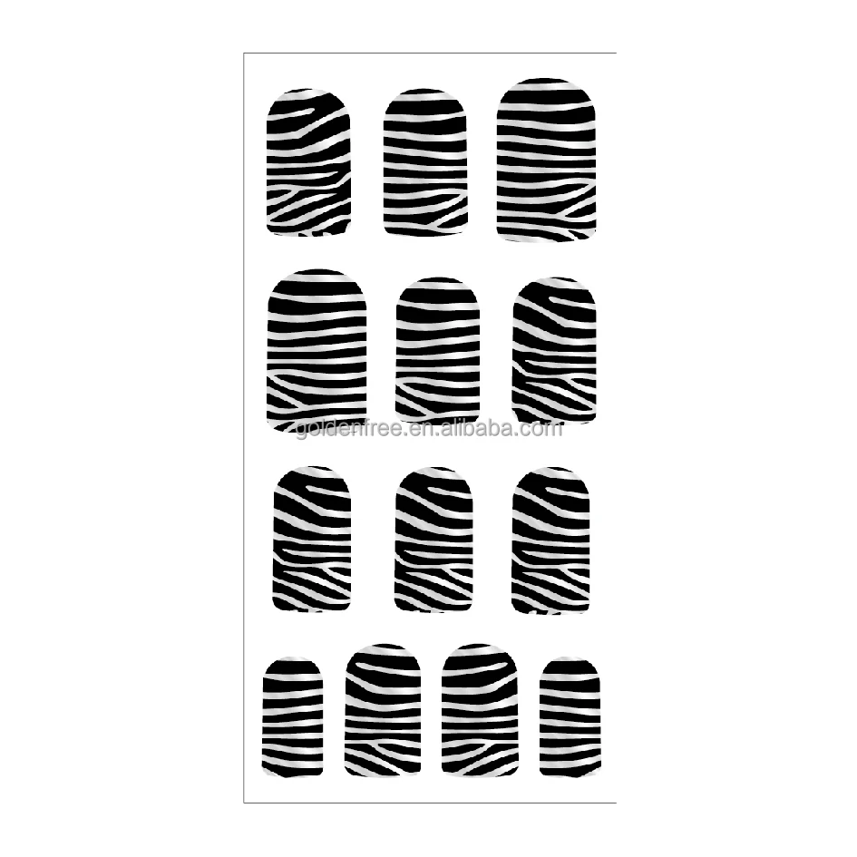 Fashionable Foil Nail Art Decoration Sticker (ND13 series),  NBCU audited factory