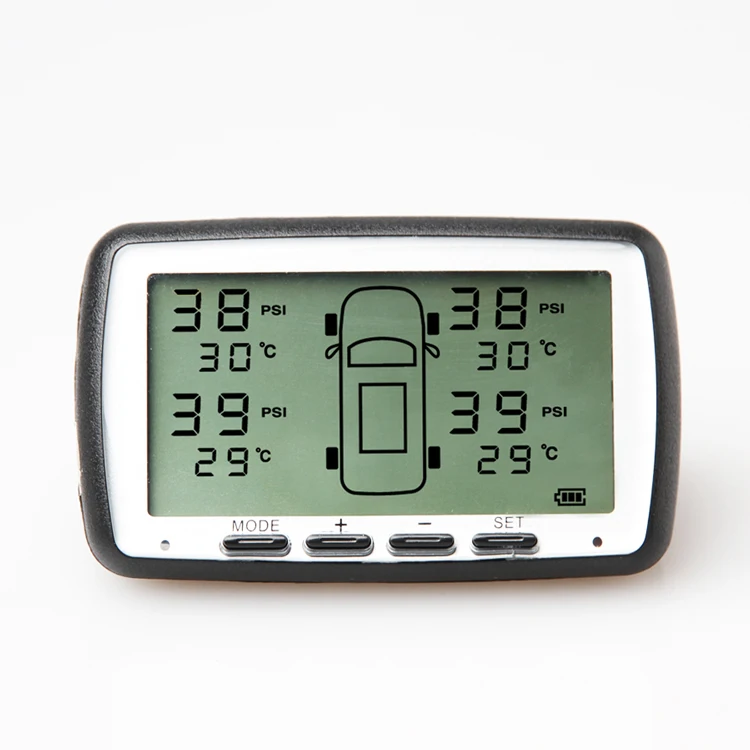 
wireless tire pressure monitoring system tpms with external sensors, 4 wheels TPMS 