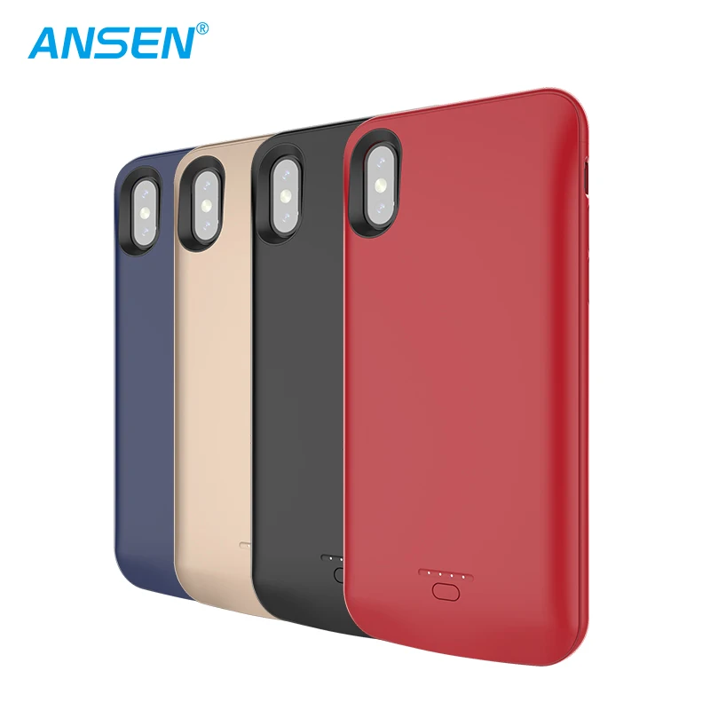 2020 Battery case for iphone xs Power case for iphone X 4000mAh charger power bank case black