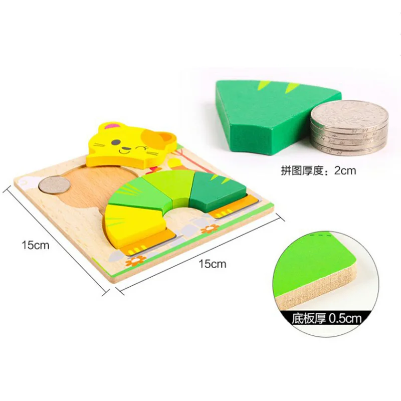 2019 wooden jigsaw puzzle 3d puzzle diy toy puzzle game