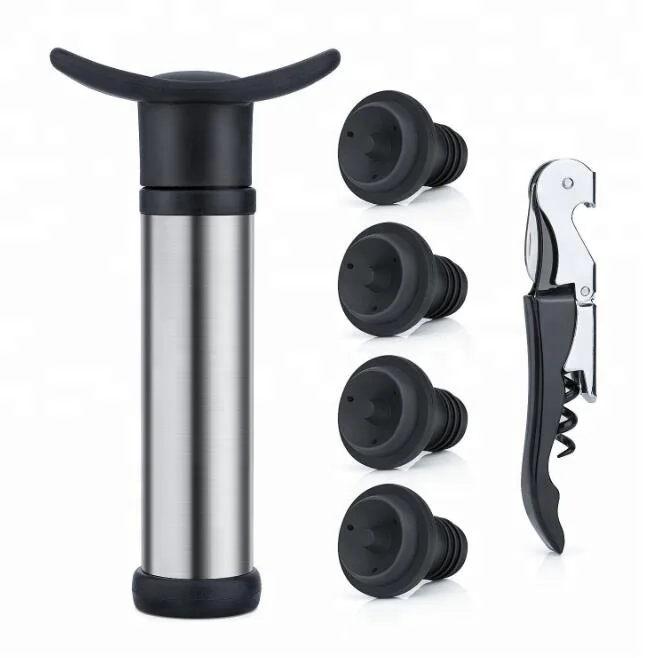 wine saver vacuum pump with 2 air bottle stoppers wine preserver saver bottle stoppers vacuum red wine bottle stopper