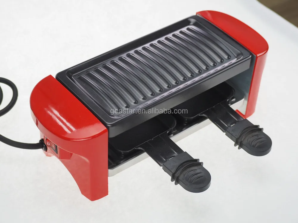 Home use barbecue Mini 2 person electric Raclette Grill