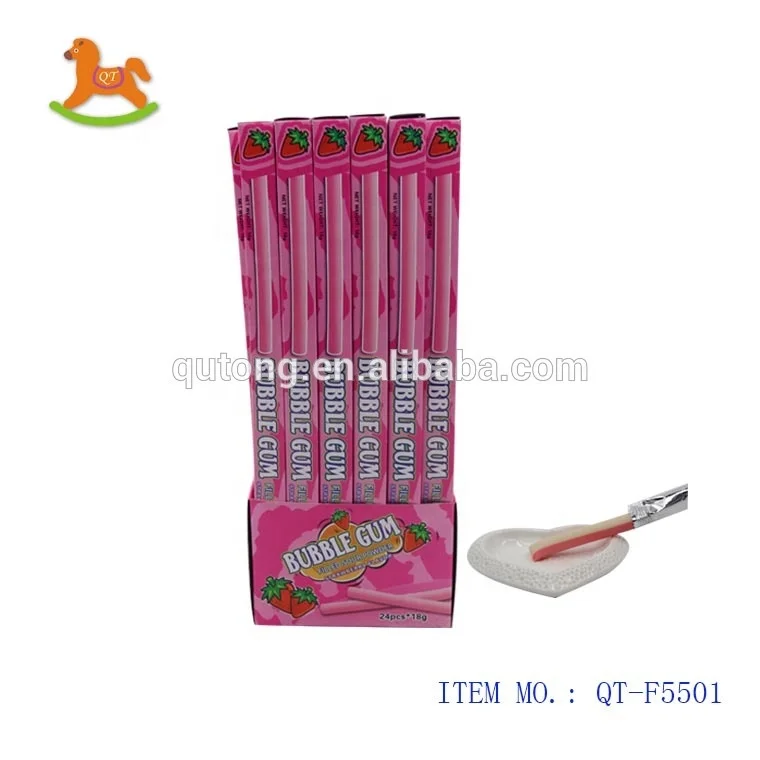 New product hot sale wholesale Colorful fruit flavored lollipop bubble gum candy