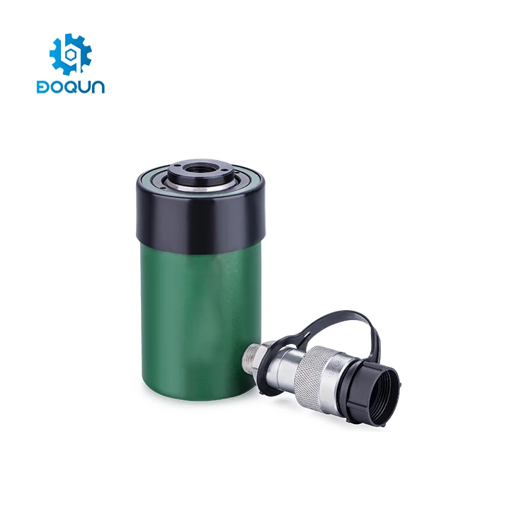 RCH1003 Custom Repair Tools Single Acting 100 Ton 300mm Stroke Industrial Plunger Type Hollow Hydraulic Cylinder for Lifting