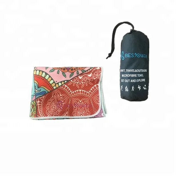 Оптовая продажа, нескользящее полотенце для йоги с логотипом на заказ и силиконовыми точками