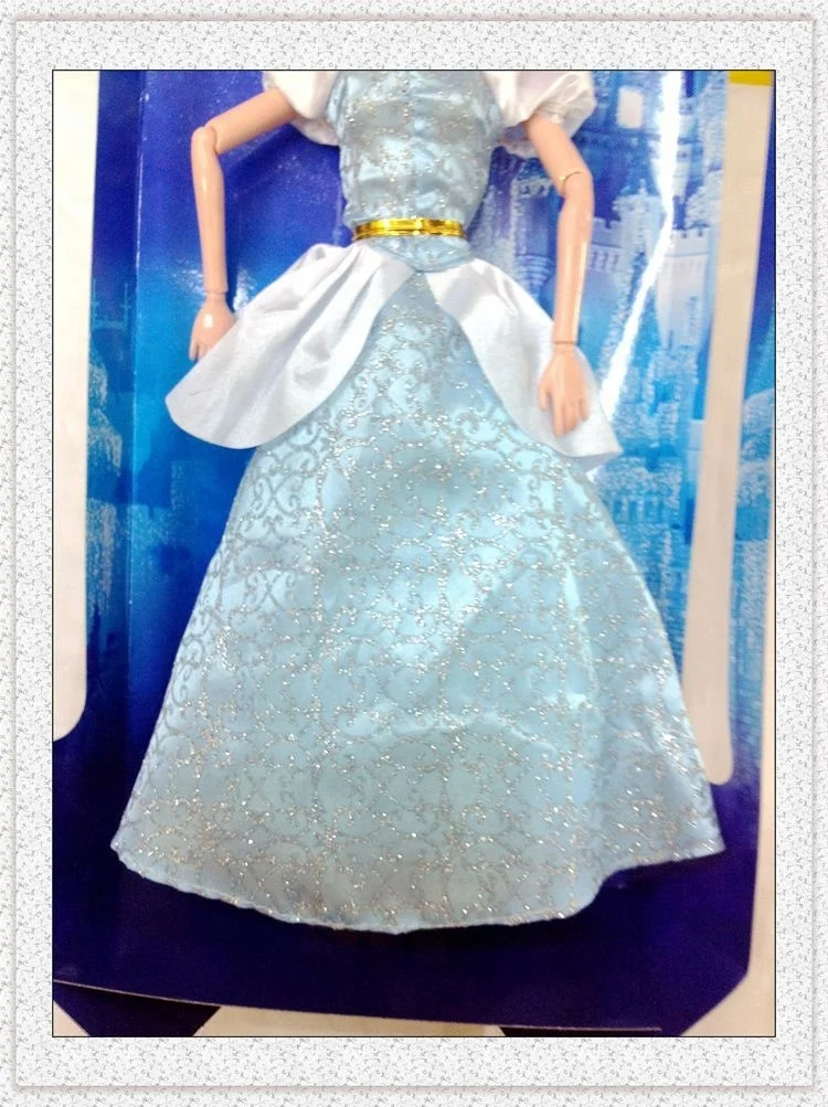 Hot fashion popular 30CM Princess cinderella Doll Joint Movable Body Beautiful gift box Doll vinyl girl gift doll toys wholesale